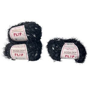 Moda Dea Flip Yarn Shadow 9012 Lot 4827 (one) 4826 (two) 3 Balls BN Bulky 5